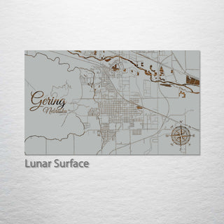 FP2132 - Gering, NE Engraved Map (Collective)