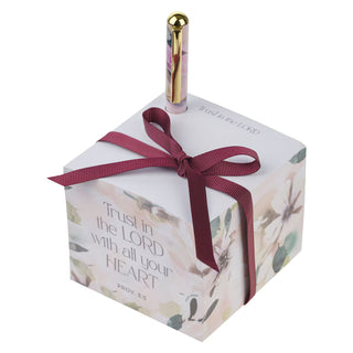 Note Block With Pen ~ Trust In The Lord Prov. 3:5