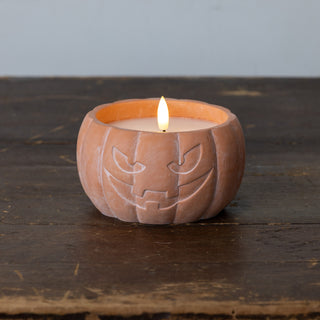 Jack-O-Lantern 3D Flame Candle ~ Orange ~ 3 Sizes Available