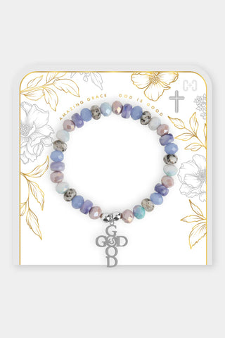 Amazing Grace Bracelet ~ Periwinkle