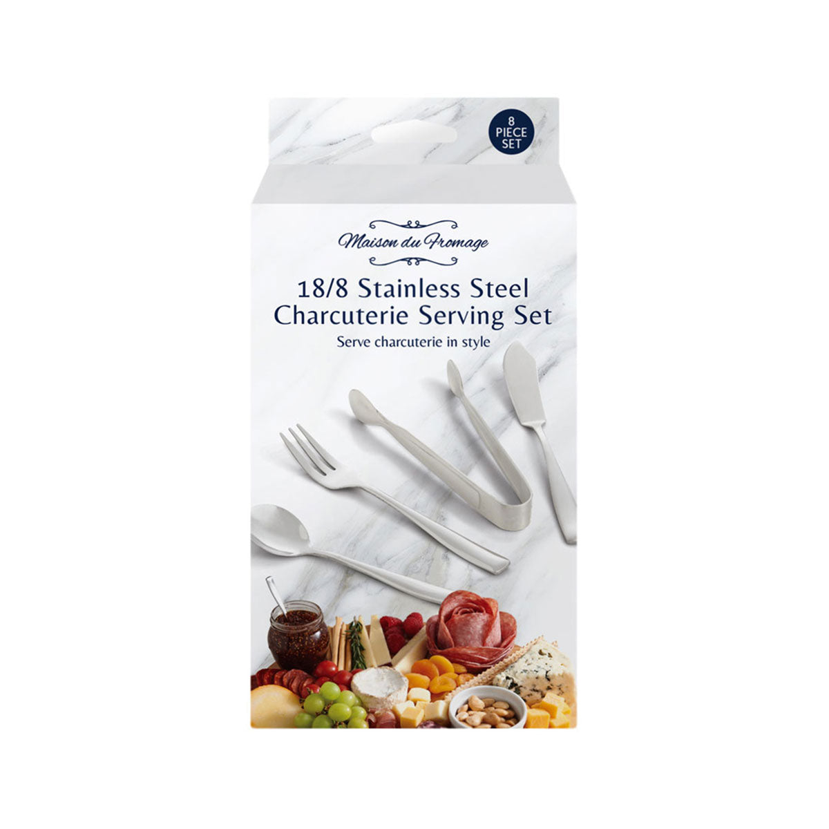 Charcuterie Stainless Steel Set ~ 8pc