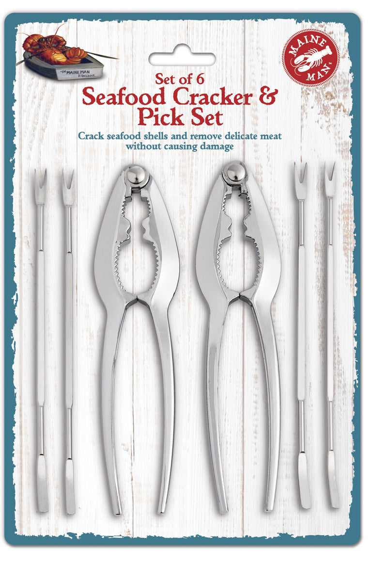 Seafood Cracker Pick Tool 6 Piece Set