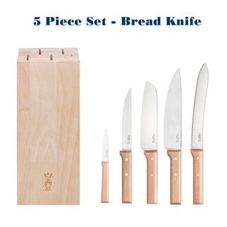 Parallele 5pcs Knife Block (with Bread Knife)