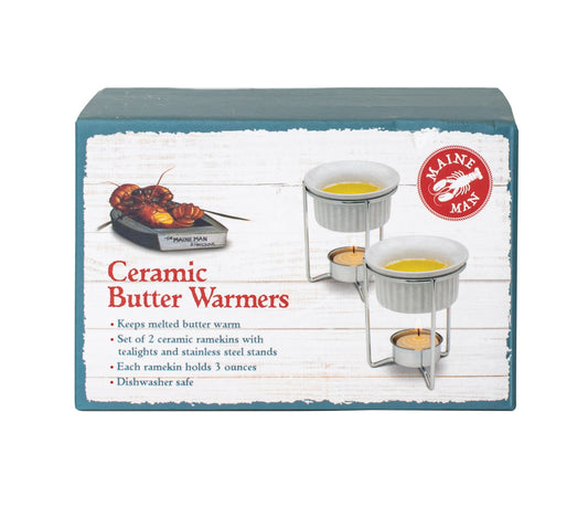 Ceramic Butter Warmer  ~ 2 Sets