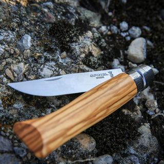 No.08 Olive Folding Knife + Alpine Sheath Gift Box