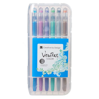 Gel Pen Set 12pc Metallic/glitter