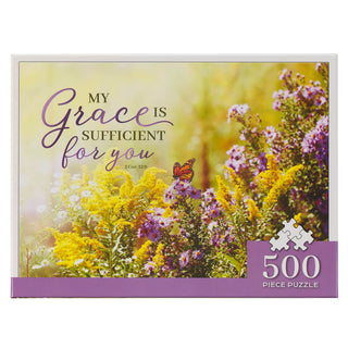 My Grace Is Sufficient Puzzle ~ 500 Pieces