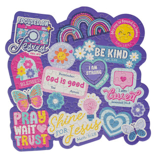 Shine For Jesus Puzzle ~ 140 Pieces ~ Matt. 5:16