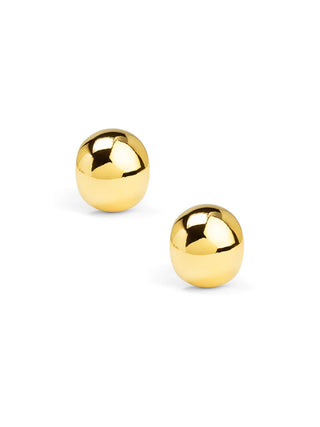 Polished Dome Ear Cuff/Clip On Earring ~ Gold