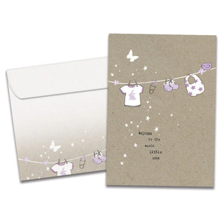 Welcome to the World Greeting Card