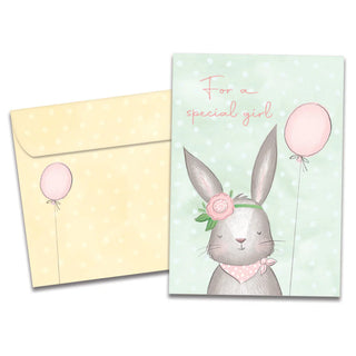 For a Special Girl Greeting Card