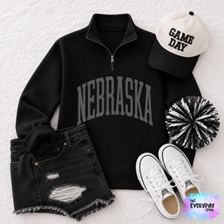 Nebraska Varsity 1/4 Zip