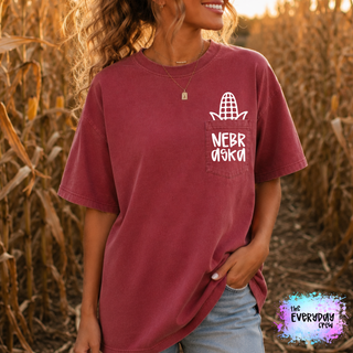 Nebraska Corn Pocket Tee
