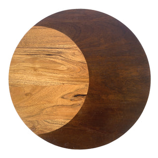 Two-Tone Mango & Acacia Wood Cheese/Cutting Board