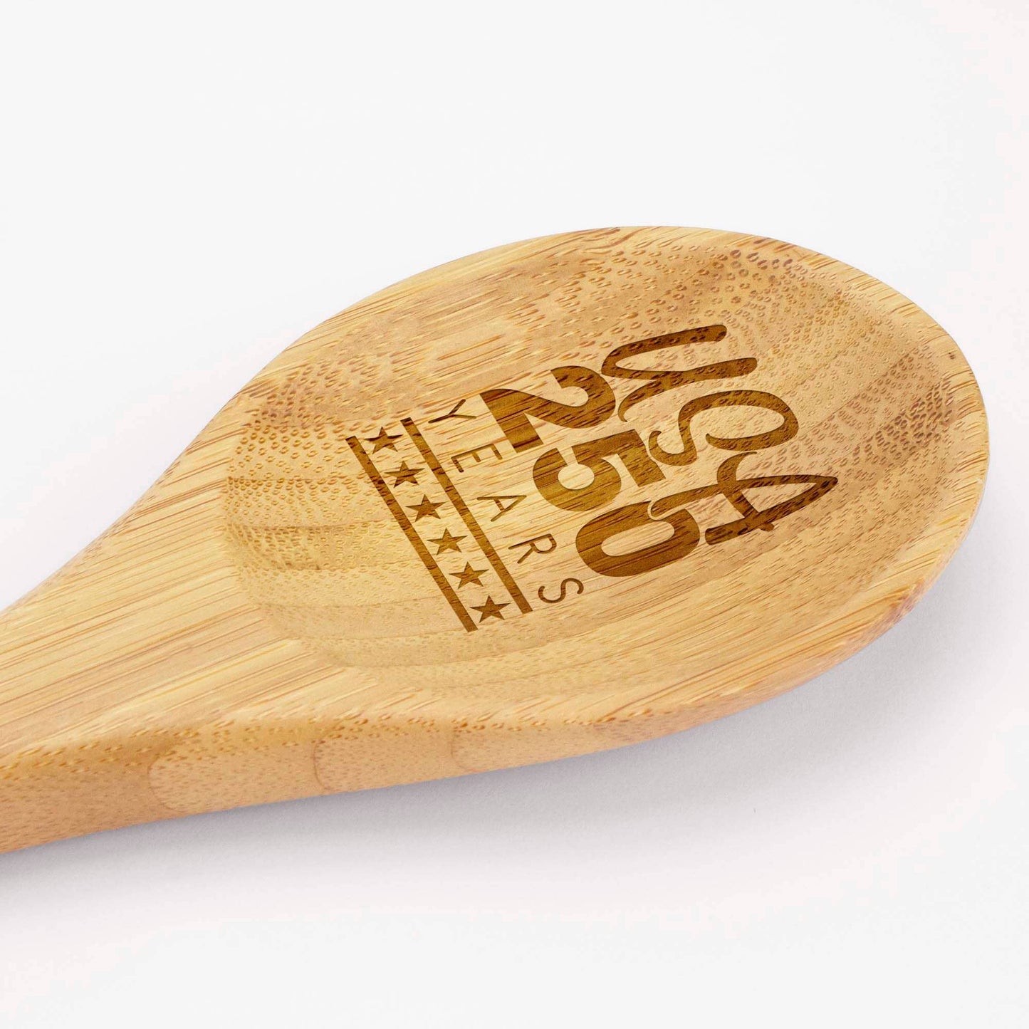 USA 250th Anniversary Engraved Cooking Spoon, 14" Long