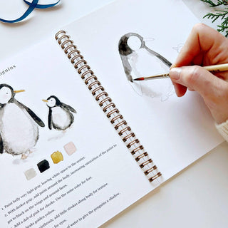 Winter Watercolor Workbook by Emily Lex