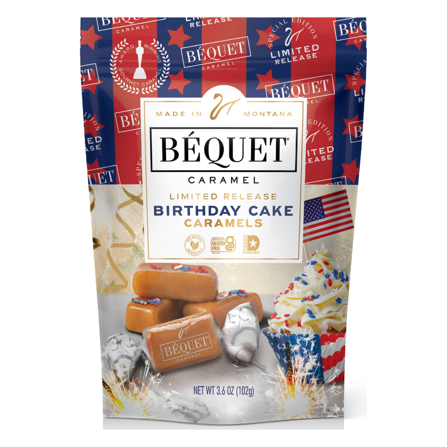 NEW! Birthday Cake Caramel — America's 250th