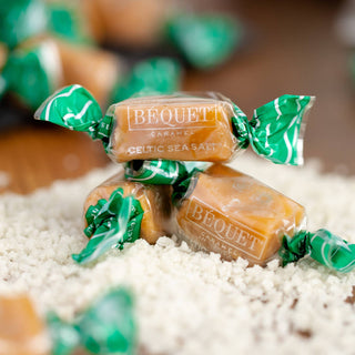 Béquet Gourmet Caramel 8 oz Gift Bag ~ 2 Flavors Available
