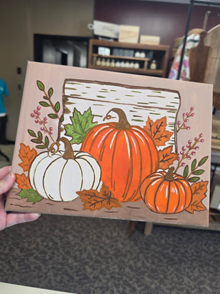Pumpkin Trio Paint Kit