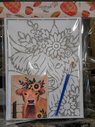Honey the Highlander Paint Kit