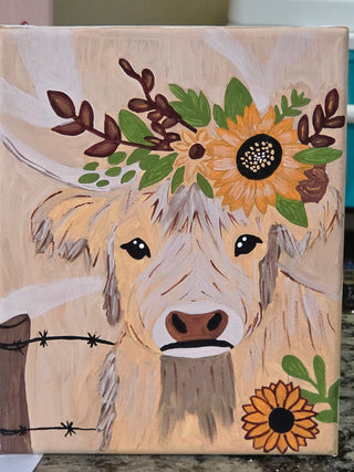 Honey the Highlander Paint Kit